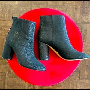 Katy Perry Never worn Black Glitter Boots